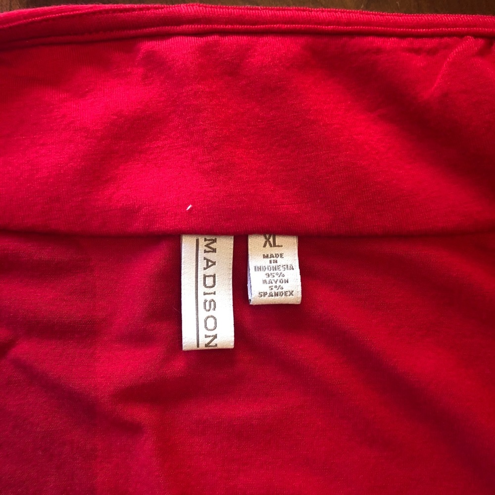 Madison Red Blouse - Picture 3 of 4